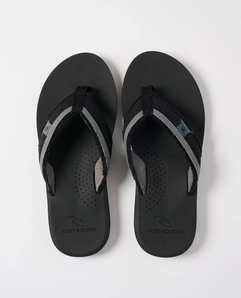 Rip Curl Reactor Flip Flop - Black-Footwear-troggs.com