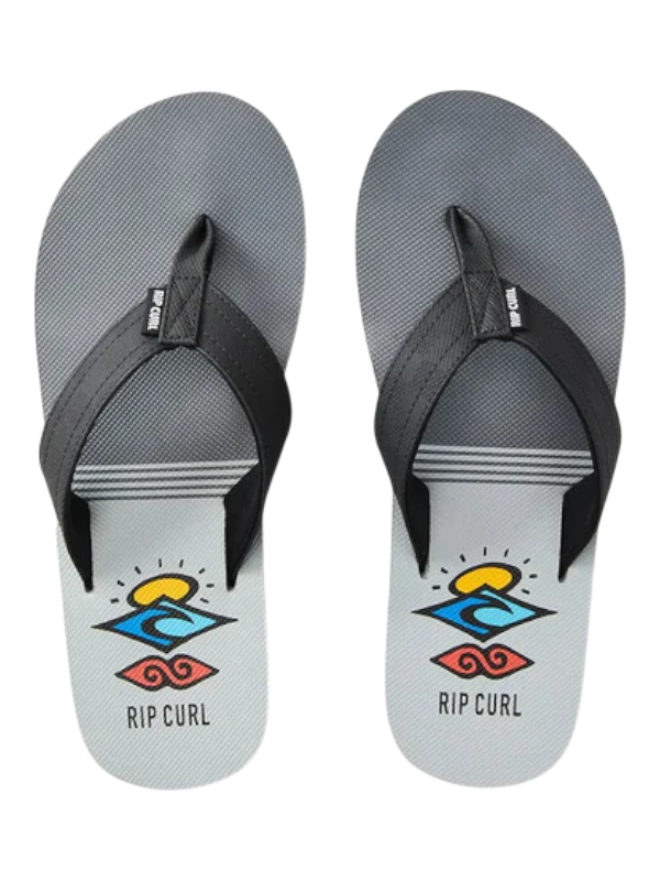 Rip Curl Ripper Flip Flop - Black/Grey