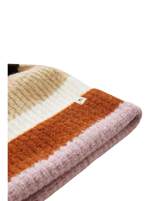 Rip Curl Sessions Reg Pom Pom Beanie - Multi Colour