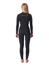 Rip Curl Womens Dawn Patrol Performance 5/3 Chest Zip Wetsuit - Black