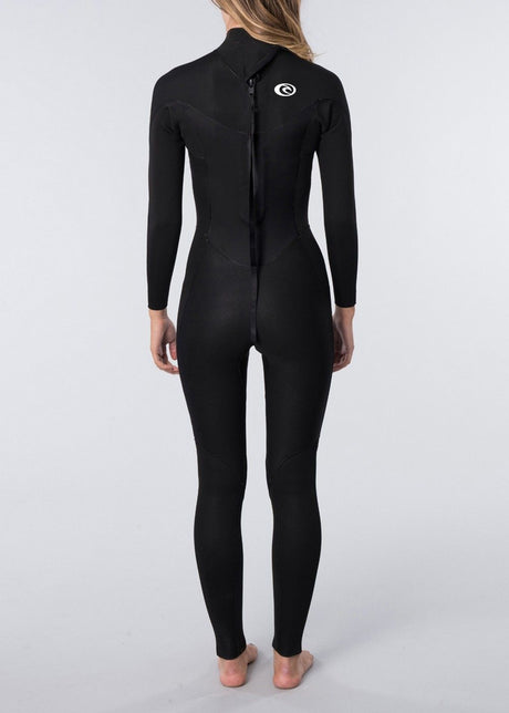 Rip Curl Womens Omega 5/3 Wetsuit - Black-Womens Wetsuits-troggs.com