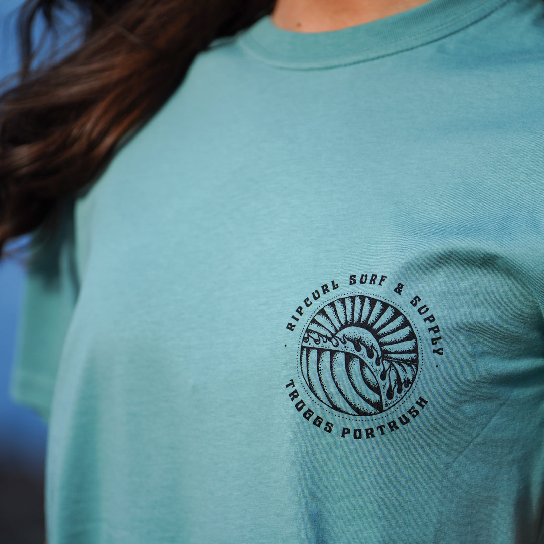 Rip Curl Troggs Portrush Sunset Destination T-Shirt