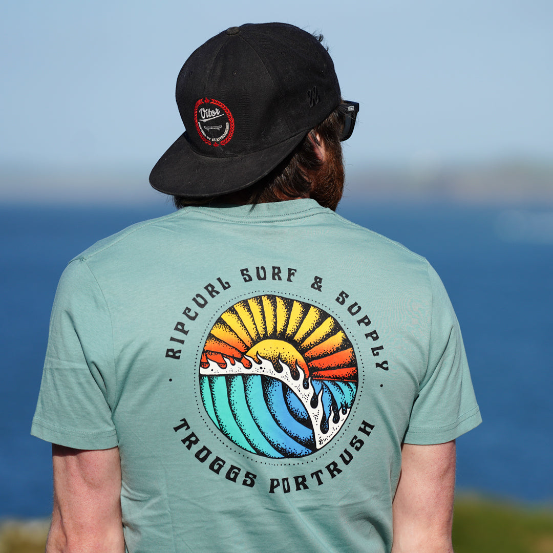 Rip Curl Troggs Portrush Sunset Destination T-Shirt