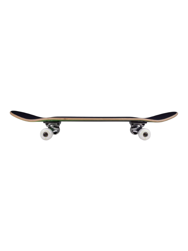 Rocket Double Dipped Complete Skateboard - Black
