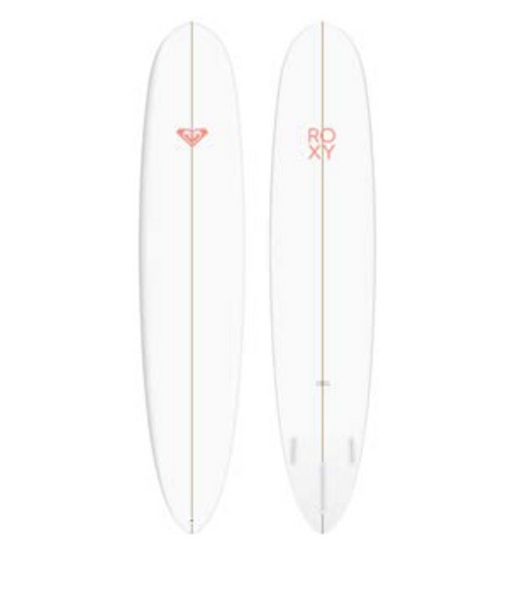 Roxy 9ft 01 Longboard Futures - White-Longboards-troggs.com