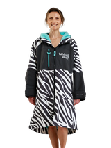 White Water Hard Shell Changing Robe - Zebra Print