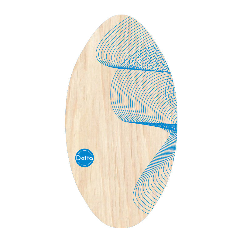 Delta Wood Skimboard - Blue