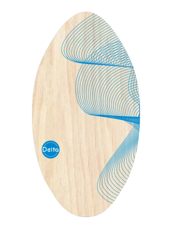 Delta Wood Skimboard - Blue