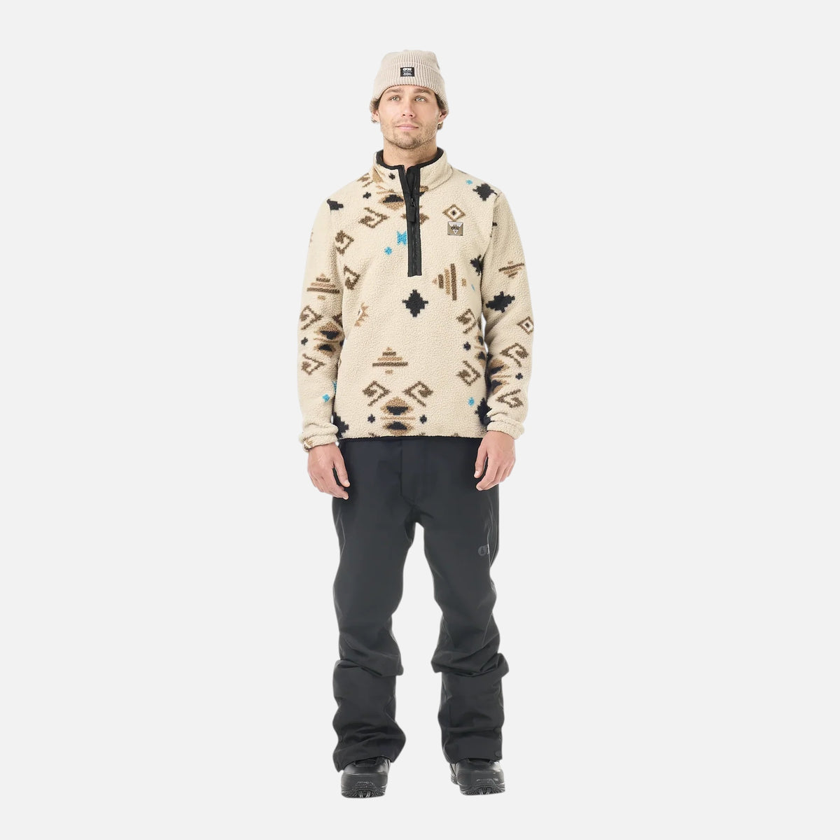 Picture Kimag Printed 1/4 Zip Fleece