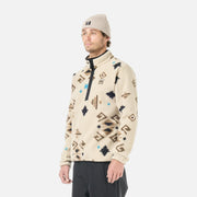 Picture Kimag Printed 1/4 Zip Fleece