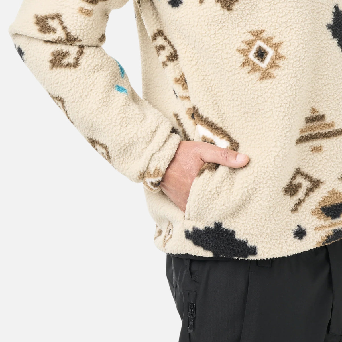 Picture Kimag Printed 1/4 Zip Fleece