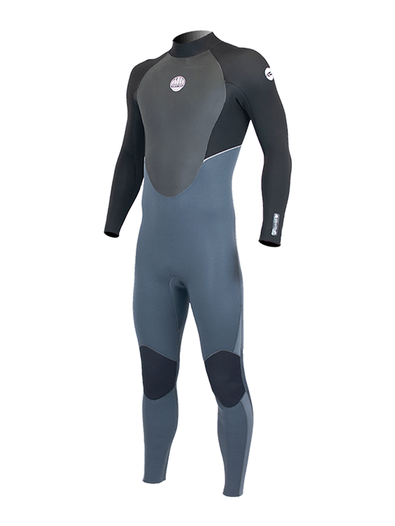 Alder Mens Stealth 5/4/3 Wetsuit - Black