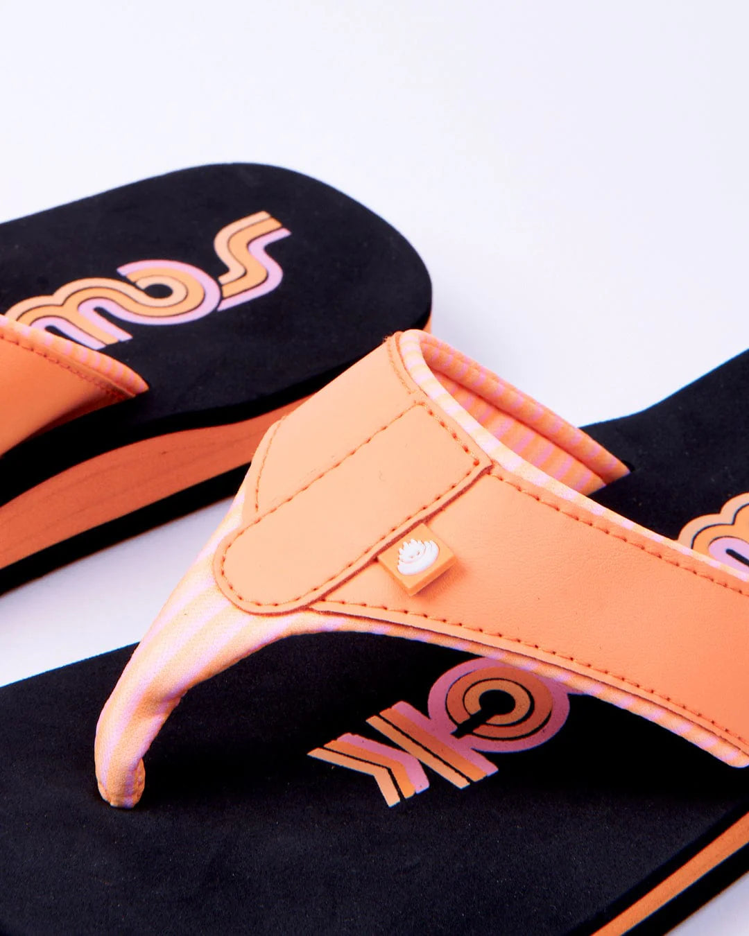 Saltrock Cora Retro Flip Flop - Dark Grey-Footwear-troggs.com
