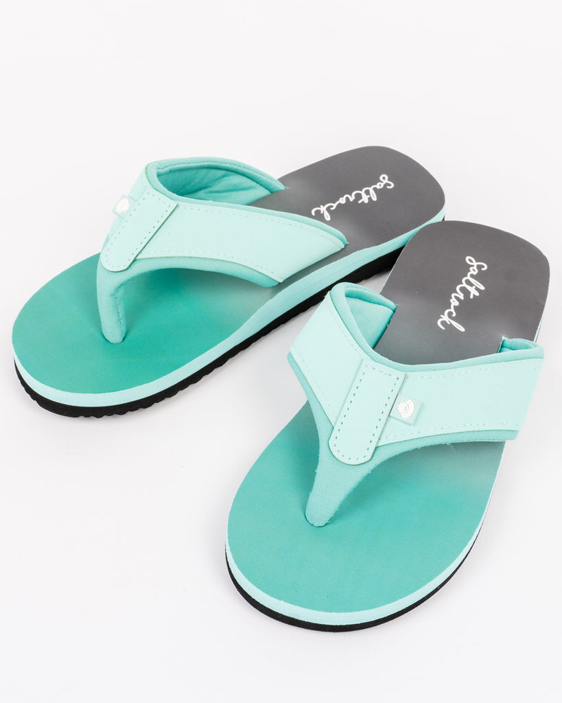 Saltrock Fader Flip Flop - Turquoise-Footwear-troggs.com