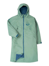 Saltrock Four Seasons Recycled Cold Water Changing Robe - Light Green