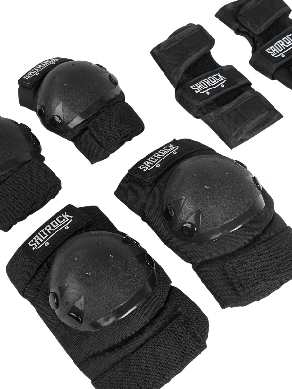 Saltrock Hardskate Skate/Scooter Pads - Black