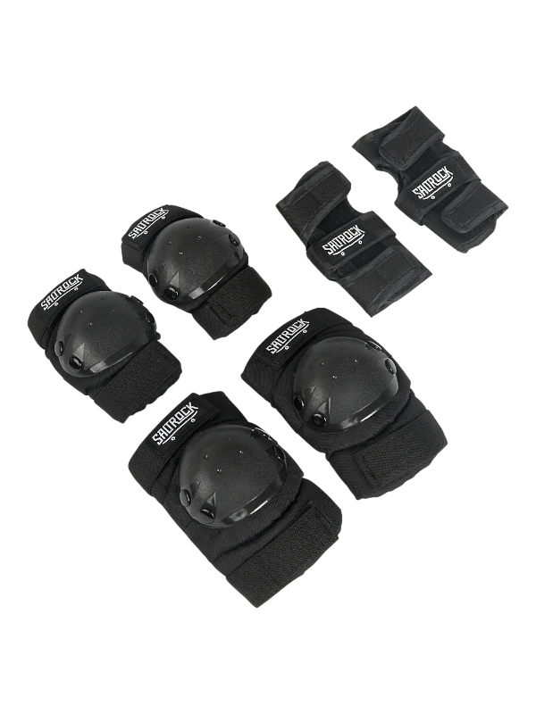 Saltrock Hardskate Skate/Scooter Pads - Black