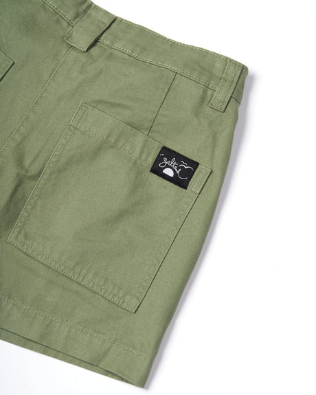 Saltrock Liesl Chino Shorts - Green-Womens clothing-troggs.com