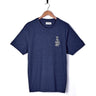 Saltrock Lost Ships T-Shirt - Navy-Mens Clothing-troggs.com