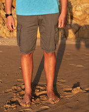 Saltrock Penwith II Cargo Short - Dark Grey-Shorts-troggs.com