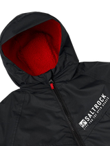 Saltrock Recycled Four Seasons Kids Changing Robe - Black