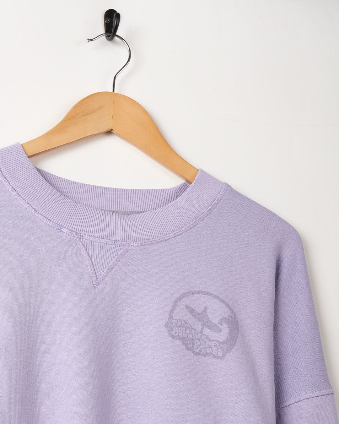 Saltrock Surf Fest Sweatshirt - Lilac-troggs.com