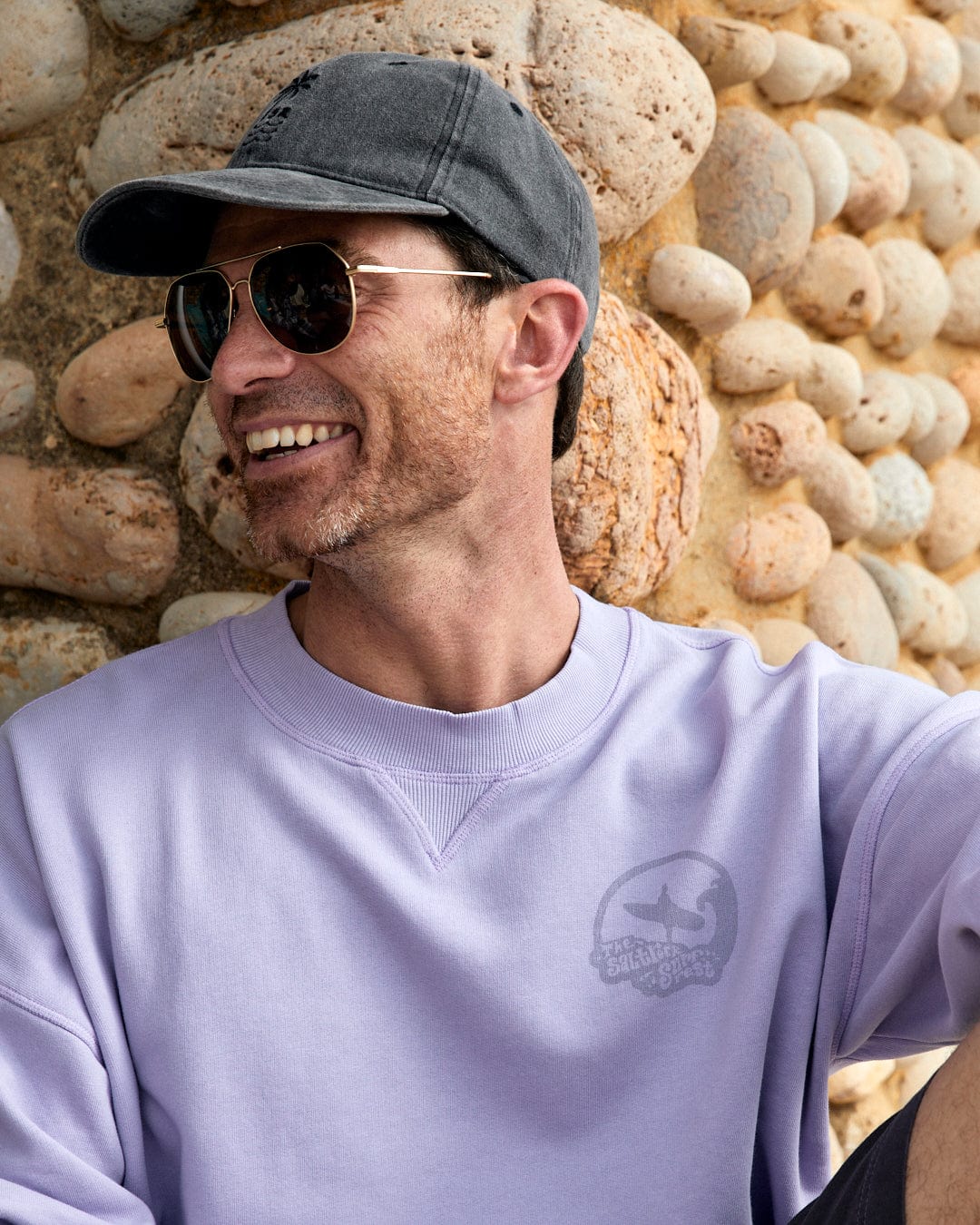 Saltrock Surf Fest Sweatshirt - Lilac-troggs.com