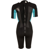 Saltrock Womens Core 3/2 Shortie - Aqua-Womens Wetsuits-troggs.com