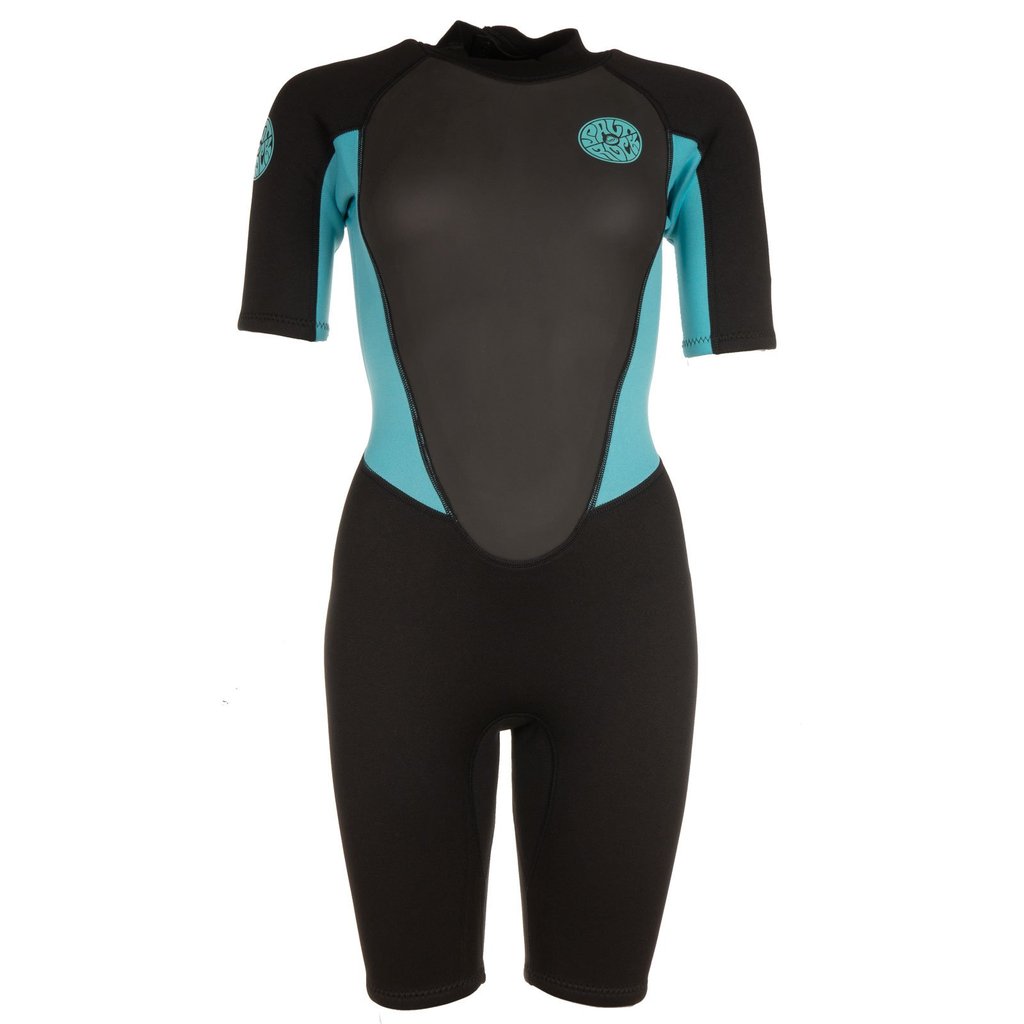 Saltrock Womens Core 3/2 Shortie - Aqua-Womens Wetsuits-troggs.com