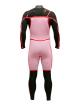 Alder Mens EVO Fire MX 4/3 Chest Zip Wetsuit - Black