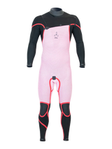 Alder Mens EVO Fire MX 4/3 Chest Zip Wetsuit - Black