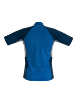 Alder Cruz Adult Short Sleeve Rash Vest - Mid Blue