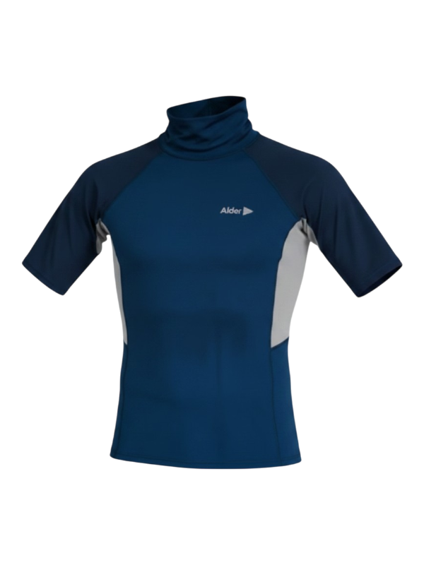 Alder Cruz Adult Short Sleeve Rash Vest - AZ Blue