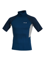 Alder Cruz Adult Short Sleeve Rash Vest - AZ Blue