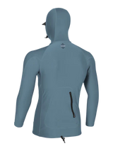 O'Neill Hyperfreak Skins L/S Hooded Rash Vest - Blue Fusion