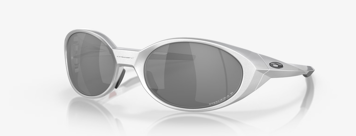 Oakley Eye Jacket Redux - Matte Silver Frame Prizm Black Polarized Lens