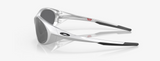 Oakley Eye Jacket Redux - Matte Silver Frame Prizm Black Polarized Lens