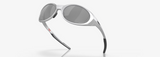 Oakley Eye Jacket Redux - Matte Silver Frame Prizm Black Polarized Lens