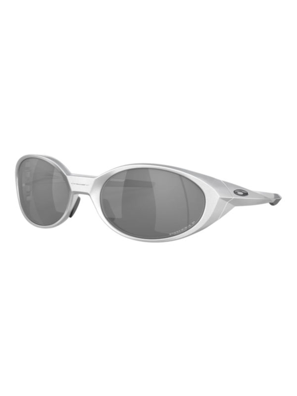 Oakley Eye Jacket Redux - Matte Silver Frame Prizm Black Polarized Lens