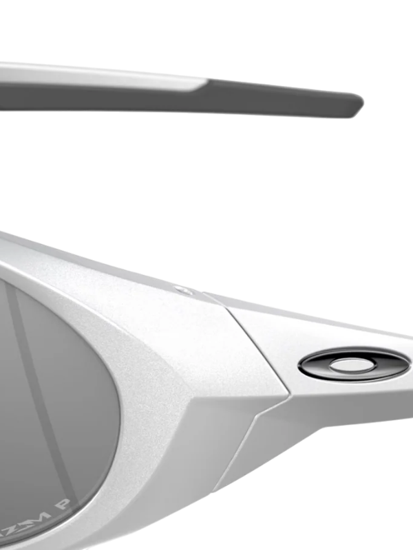 Oakley Eye Jacket Redux - Matte Silver Frame Prizm Black Polarized Lens