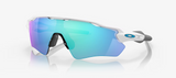 Oakley Radar EV Path - Polished White Frame with Prizm Sapphire Lens