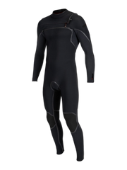 O'Neill Mens Hyperfreak Fire 5/4 Chest Zip Wetsuit - Black