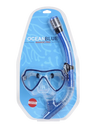 Alder Ocean Blue Avance Pro Single Lens Mask & Snorkel