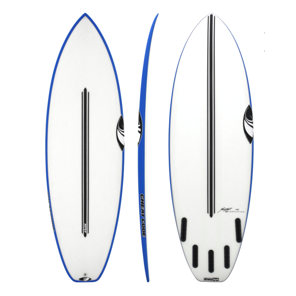 Sharpeye Cheat Code E3Lite Surfboard - Blue