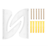 Ocean & Earth Invisible Wall Rack