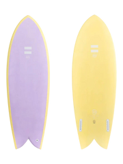Indio Endurance Dab Fish Surfboard Futures - Cream Lilac
