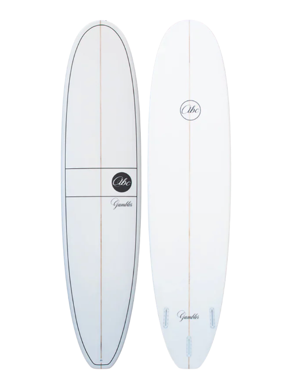 ABC Gambler Surfboard Futures - White