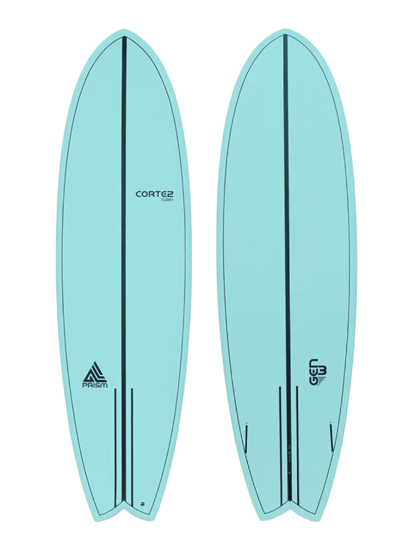 Cortez Prism Gen-3 Cubin Surfboard Futures - Blue