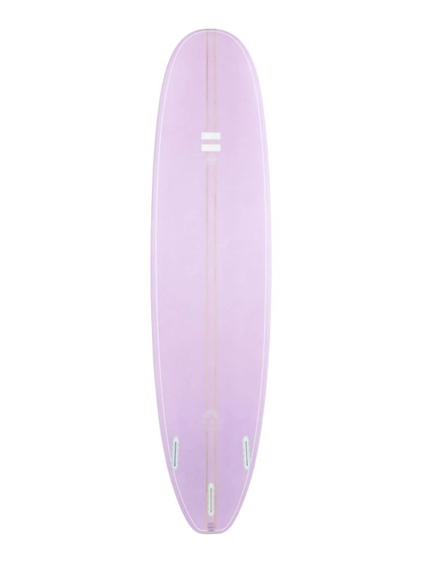 Indio Endurance Mid Length Surfboard Futures - Cream Lilac
