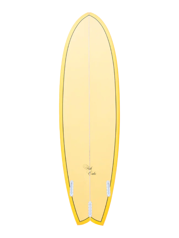 ABC Fishcake Surfboard Futures - Yellow